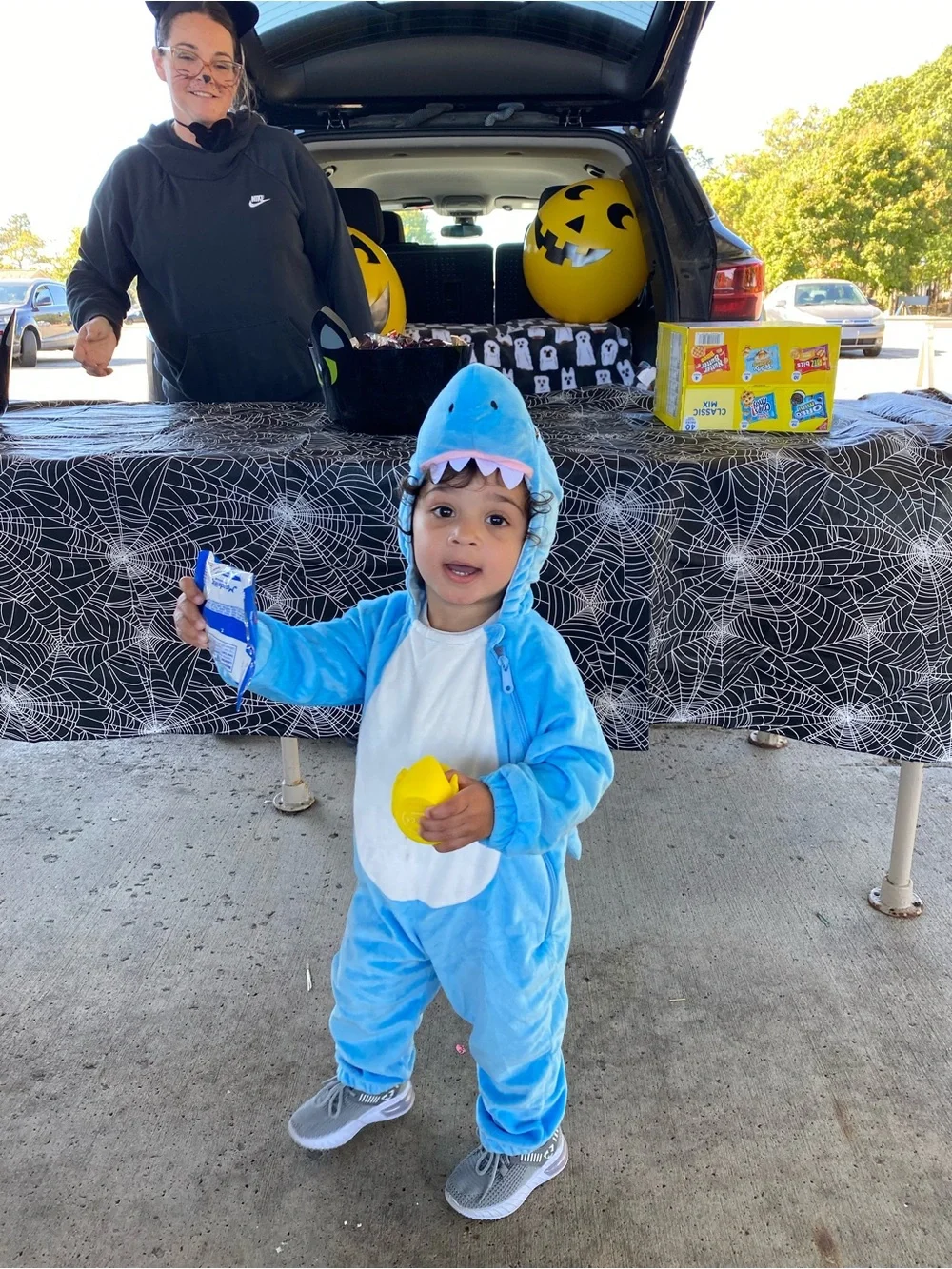 Baby Shark Costume Hooded One-Piece Toddler 18/24 Month